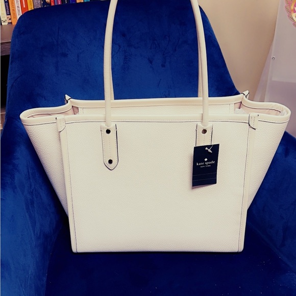 Kate Spade Ella Cream Tote - Picture 6 of 12